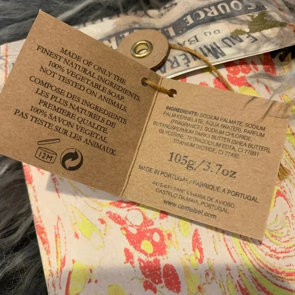 ANTHROPOLOGIE NWT Golden Amber Hand Soap Bar - Picture 2 of 3